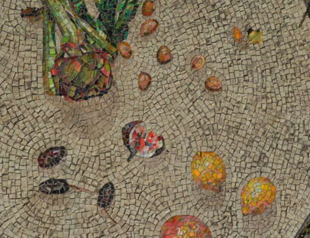 Mosaiken auf Gedänkstätte Turnertempel in Wien