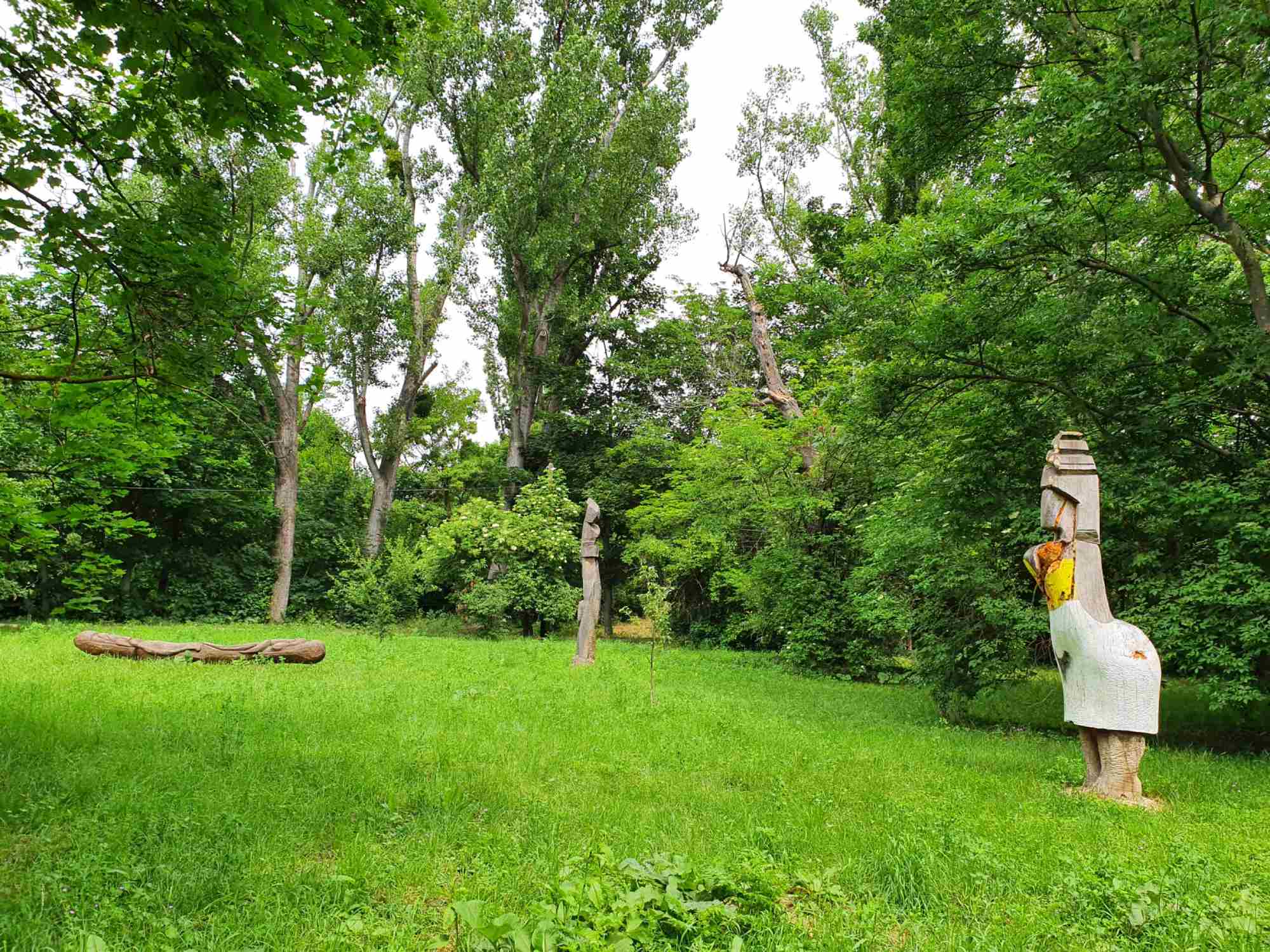 Totemspielplatz an der Liesing