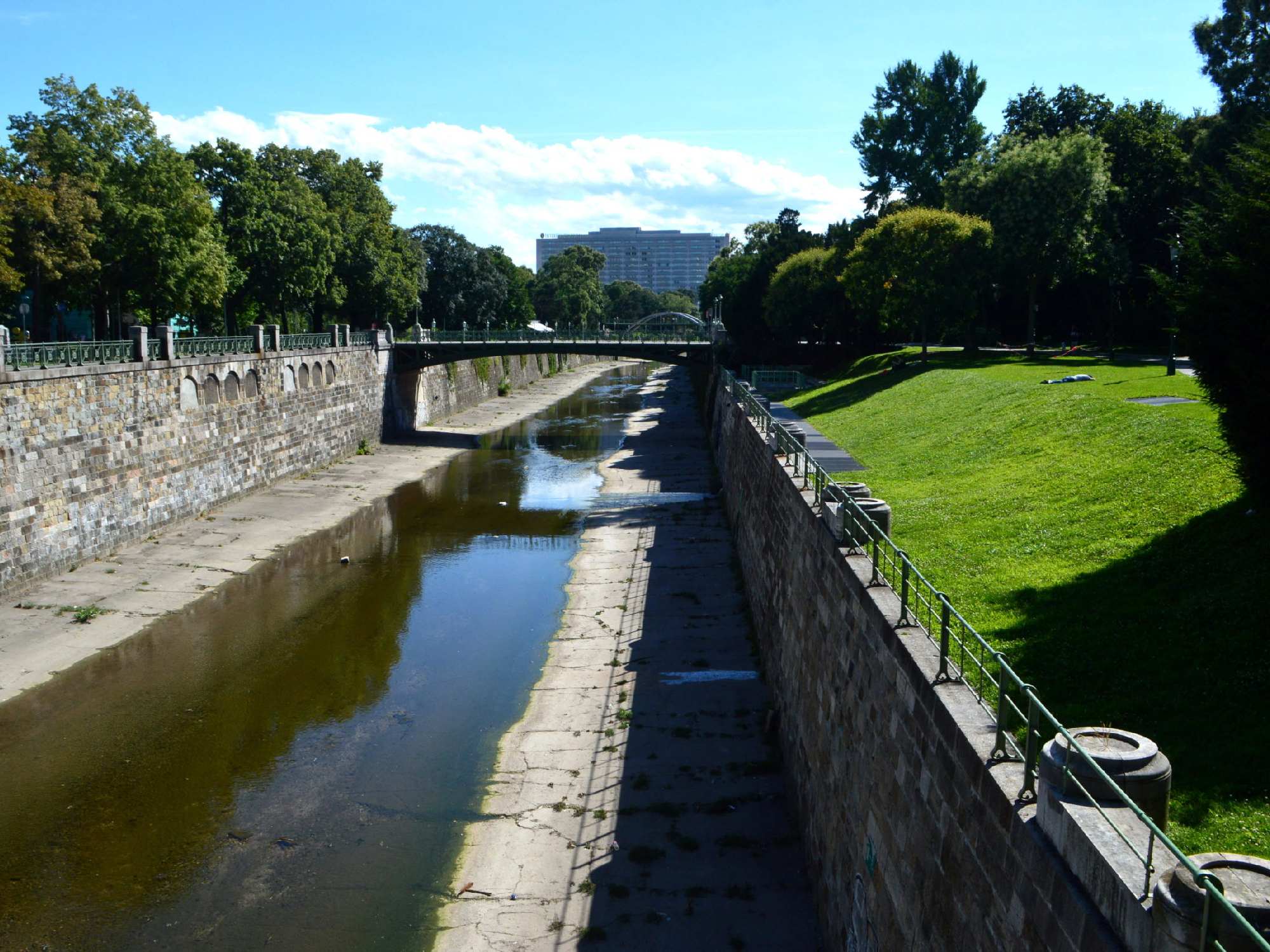 Der Wienfluss im Stadtpark